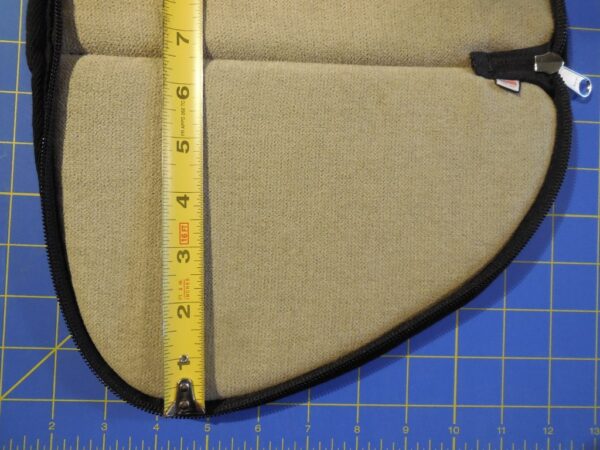 Vinyl Soft Sided Plush Padded Zippered Case Pistol Gun Rug for small handgun - Image 7